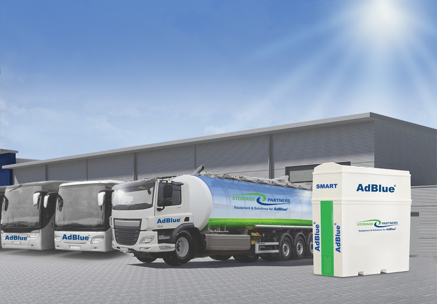 Depósitos AdBlue para las empresas de transporte